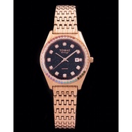 Jam Wanita Tomaz Original (Black/Stardust) dengan Kotak Premium