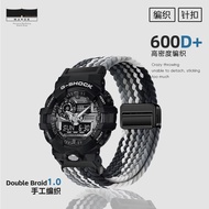 Strong Magnetic Elastic Strap Suitable for Casio GA-900 Nylon Strap DW5600/GA110/700 Braided Strap