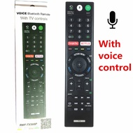 New RMF-TX200P For Sony 4K Android Voice Bluetooth TV Remote Control RMF-TX500E