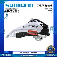 FD Front Derailleur Shimano Tourney TY510 Dual Pull