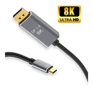 Type-C to DisplayPort 60Hz Cable | USB-C to DP 1.4 cable supports high-end 120Hz 60Hz