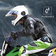 🚓voerhInnovative Motorcycle Helmet Bluetooth Headset Bone Conduction Wireless Bluetooth Voice Intercom Half Helmet Full
