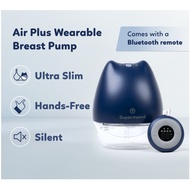 Supermama Lab Air Plus [Free Milk Storage Bag] Breast Pump with Remote