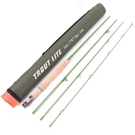 MAXIMUMCATCH Maxcatch Trout Lite Fly Rod - IM12 Graphite, 4-Piece, Medium Action, for Trout Fishing 