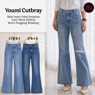 0105 CLORA YOUMI CUTBRAY JEANS by ATHAYA
