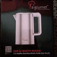 la gourmet 1.7 ltr Seamless Electric Kettle one touch