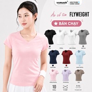 High Quality Vsmash Sportswear FLYWEIGHT Women's Sports T-shirt - Stretchy, Lightweight, Cool, Gym R