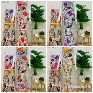Kain pasang dolce silk murah design terkini corak floral