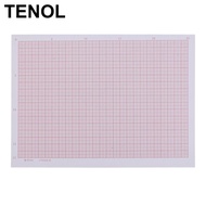 [TENOL] 100pcs A4 Accurate Coordinate Paper Graph Paper Grid Squared Paper Science