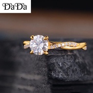 gold 916 gold ring inlaid zircon ring wish new gold ring jewelry