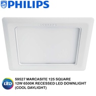 Philips 59527 Marcasite 12W LED Downlight - 6500K Cool Daylight