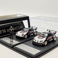 MC 1:64 Porsche RWB 993 964 Alloy Diecast Model Car Ornament Collectible Gift