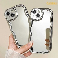 Live Melting Mirror Wave Silver compatible Case for iphone X X Xs Xr Xs Max 7 7 Plus 11 12 13 14 15 