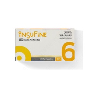 Insufine Pen Needles 32G 4mm 5mm 6mm 31G 8mm Insulin Needle (safe repacking)