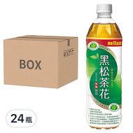 黑松茶花 綠茶 無糖  580ml  24瓶