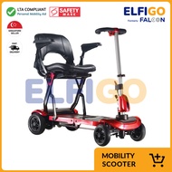 *LTA COMPLIANT* Solax Genie Automatic Folding Mobility Scooter (PMA) c/w SAFETY MARK