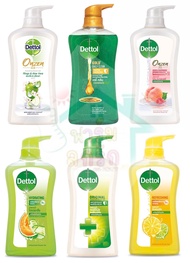 Dettol Antibac Shower Gel สบู่เหลว เดทตอล แอนตี้แบค ขวด 500 ml.