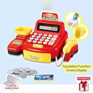 MESIN Kids Toys Cash Register With Calculator/Cashier Machine Toys/Cash Register Machine Calculator