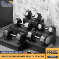 CONWR Dumbbells 5kg 10kg Non-slip Dumbbells For Men And Women Arm Exercise Household Fiess 2c4