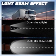 AM-4X6 Inch LED Headlights 4X6 Inch Daytime Running Lights Replace H4651 H4652 H4656 H4666 H6545