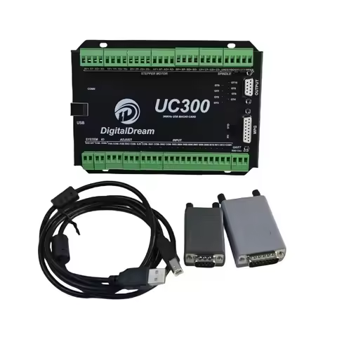 Mach3 USB CNC Controller UC300 4/6 Axis Motion Control Card For CNC Engraving Machine