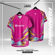 RUNNING JERSEY 04 BY SYF - FOOTBALL JERSEY - FUTSAL JERSEY - FULL PRINTING VOLLEYBALL JERSEY