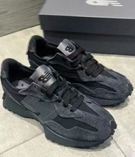 NB 新百伦 New Balance 327 全黑 复古休闲鞋 男女同款 四季可穿