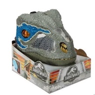 Mattel Jurassic World Sound Effect Dinosaur Mask Headgear Simulation Velociraptor Toy Tyrannosaurus 