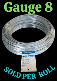 GI Wire  Galvanized Iron Wire  Sold per Roll  Alambre  Hindi nangangalawang Pang sampayan atbp