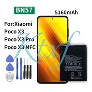 Xiaomi Pocophone X3 Poco X3 Pro Battery BN57 Battery Repair Replacement Parts