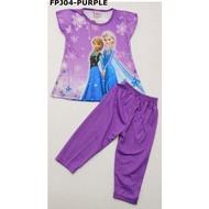 FROZEN ANNA ELSA BLOUSE AND PANT FOR GIRLS 4-7 YEARS OLD