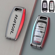 【Electroplating style】Zinc Alloy Car Key Case Cover Shell For Haval F7 H6 H7 H4 H9 Jolion Dargo Hove