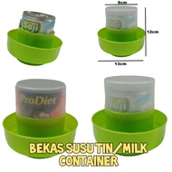 READY STOCK  Bekas Susu Cair Pekat Tempat Simpan Susu Tin Makanan Kucing/Milk Container