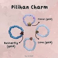 Charm Ring/ Love Ring/ Beaded Ring