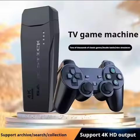 M8 Video Retro Game Console 2.4G Double Wireless Controller Game Player 20000 Games 64GB Retro Games