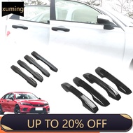 For 2022 Honda Civic FE Door Handle Cover 11th Civic Car Door Protection Non-porous Design Exterior 