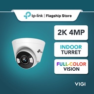 TP-Link 4MP AI CCTV VIGI C440 & C440-W - Indoor Full-Color Ultra HD Turret IP Network Camera (with S