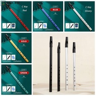 SHCER Irish Whistle C/D Key, C/D Key 6 Holes Irish Whistle Flute, Flute 6 Holes Clarinet Resin 34cm/