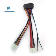 1Pcs 20Pin ATX to 2Port 6Pin AT Converter Power Cable Cord for 286 386 486 Computer