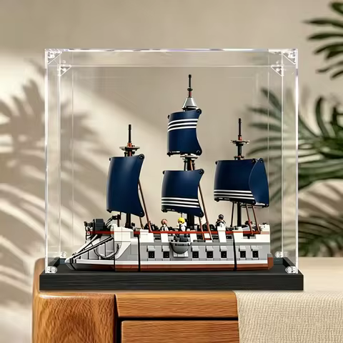 Clear Acrylic Display Case for lego 75646,Dustproof Transparent Display Box Showcase,Customizable