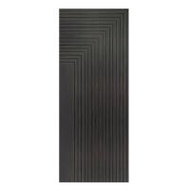 ประตูภายในโพลีสไตรีน ไม่เจาะลูกบิด LINEDEKOR 45DEGREE 90x200 ซม. สีโอ๊ค (1303454)