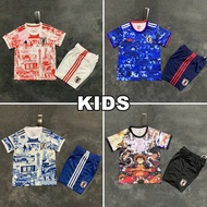 Japan Jersey 2025 Tokyo Anime Kids High Quality Football Jersey Set