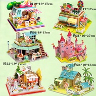 D Puzzle-- Years Old Boys Girls Three-Dimensional Puzzle diy Handmade Children Educational Toys Gift