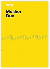 Duo Music Book 8 Sheets 9 mm + Squared Yellow
