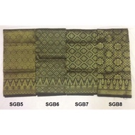 Samping songket tenun India Gred A