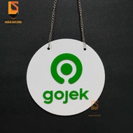 Embossed Acrylic Gojek Sign | Gojek Restaurant Cafe Sign