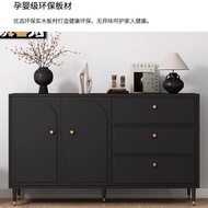 Sideboard 25cm30, model hitam ultra-sempit mewah ringan untuk kegunaan rumah di ruang tamu, kabinet 