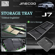 Jaecoo J7 Car Storage Organizer Center Tray Wireless Charging Pad Anti Slip Jaecoo j7 Accessories