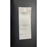 Original Tag Customized  Label Origin Label Original Tag Clothing Washing Label