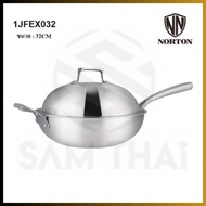 Stainless Steel Pan + Lid NORTON 32CM